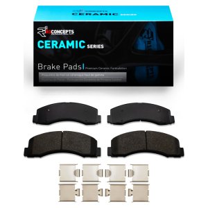 Ford F-150 Brake Pads - Front - R1 Concepts - R1 Ceramic - `10-`21